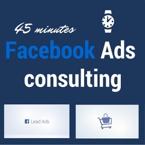 Facebook Advertising Consultant: One on One Facebook Ads Consultant