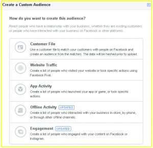 Create a Custom Audience