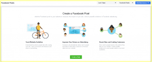 Create a Facebook Pixel