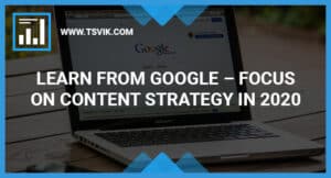 Google Content Strategy
