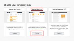 Amazon Sponsored Brands
